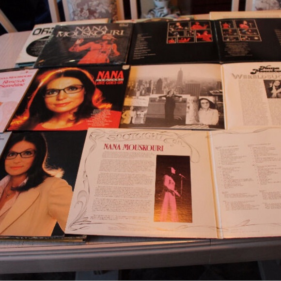 SALE!! Nana Mouskouri record LP set of 11 - Picture 2 of 2